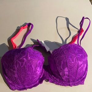 32C Purple Lace Push Up.